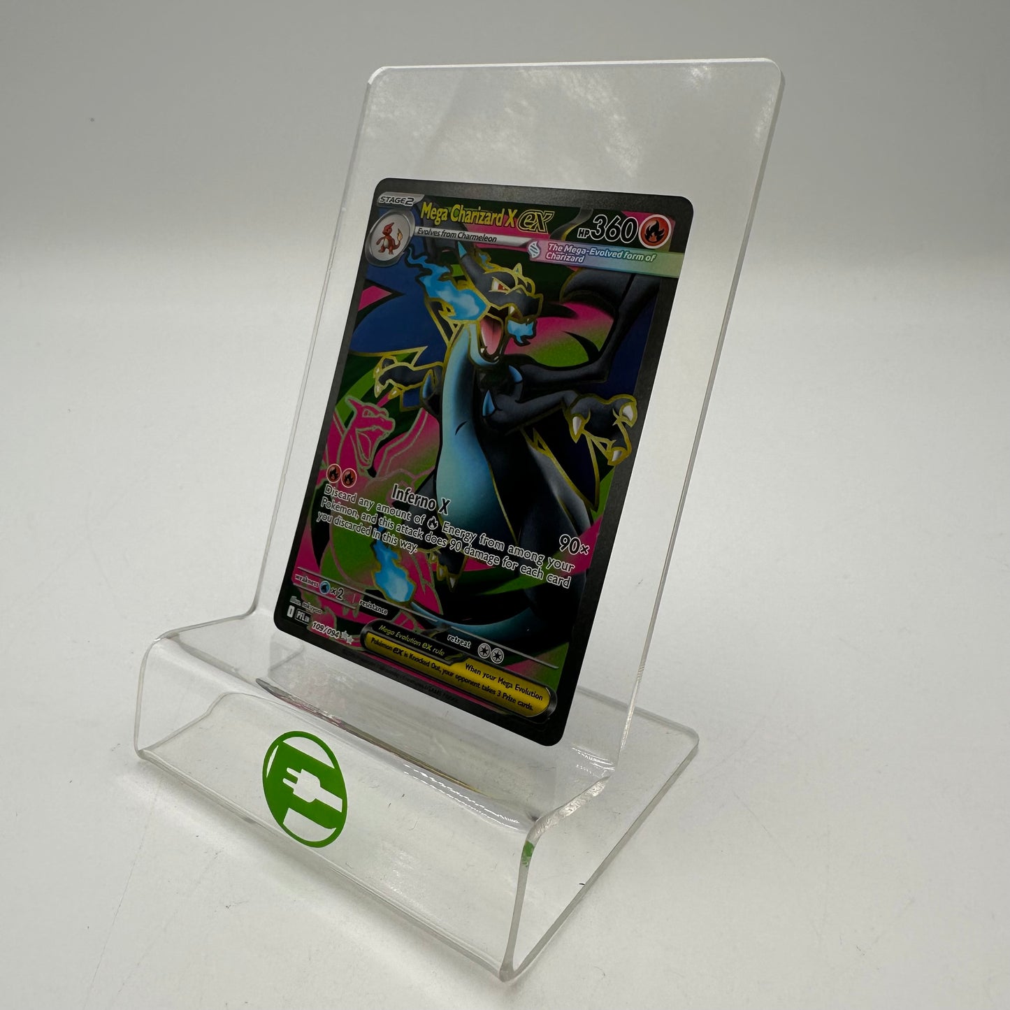 Pokémon TCG Mega Charizard X EX #109 Holo NM