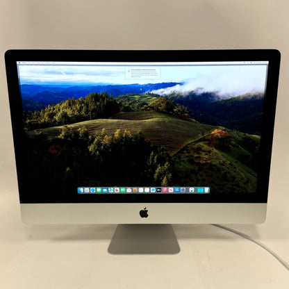 2020 Apple iMac 27" i5 3.3GHz 8GB RAM 512GB SSD Silver