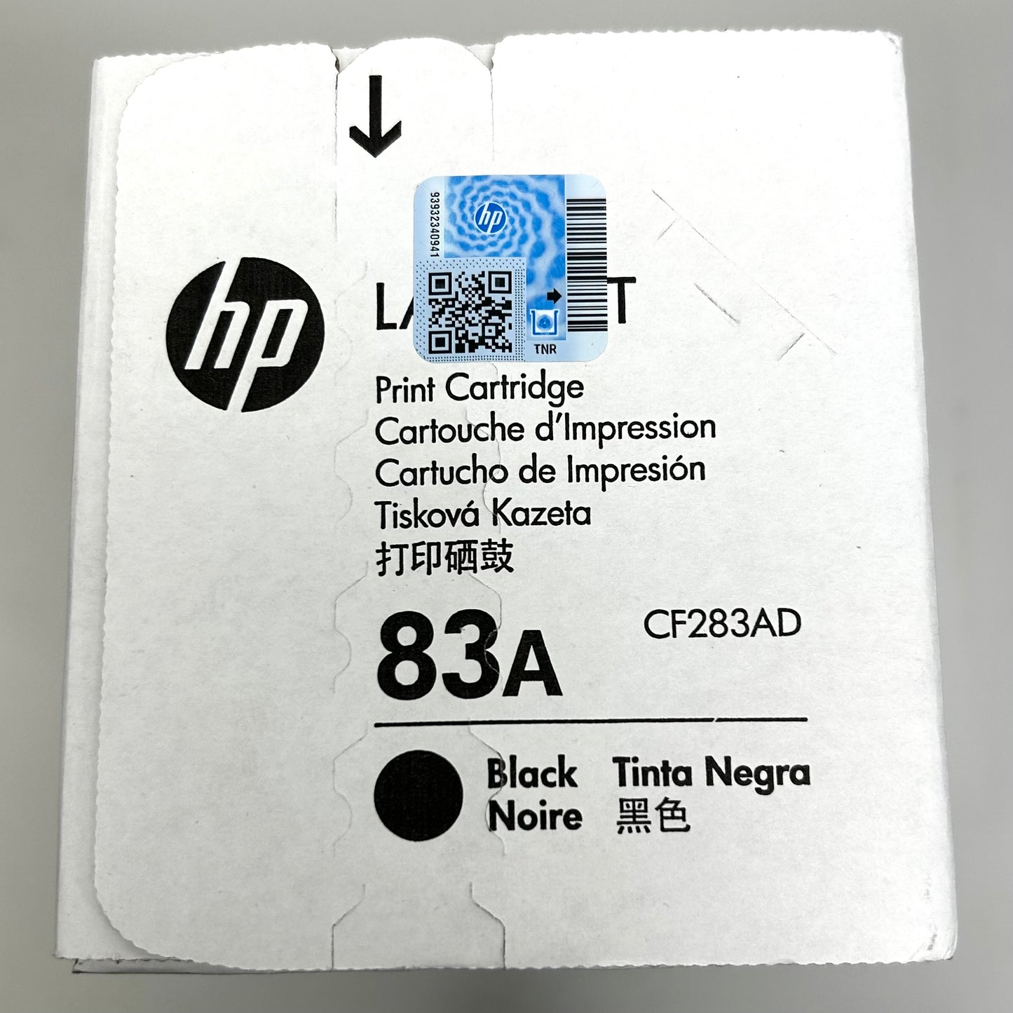 New HP 83A CF283AD Black Print Cartridge