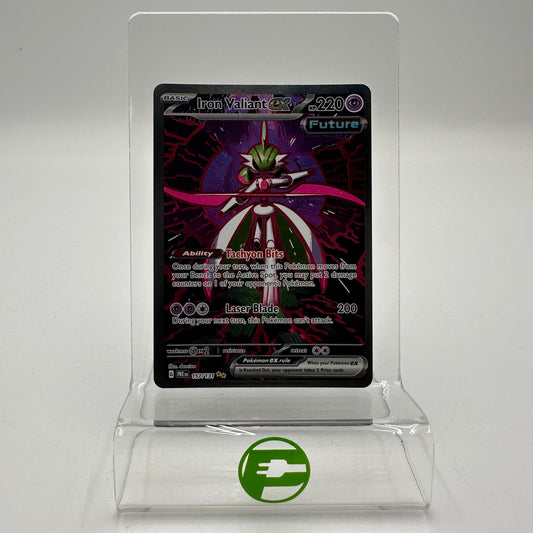 Pokémon TCG Iron Valiant EX #157 Prismatic Evolutions Holo NM