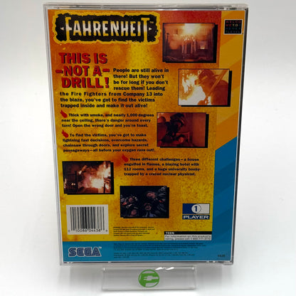 Fahrenheit (Sega CD/Sega 32x CD, 1994)