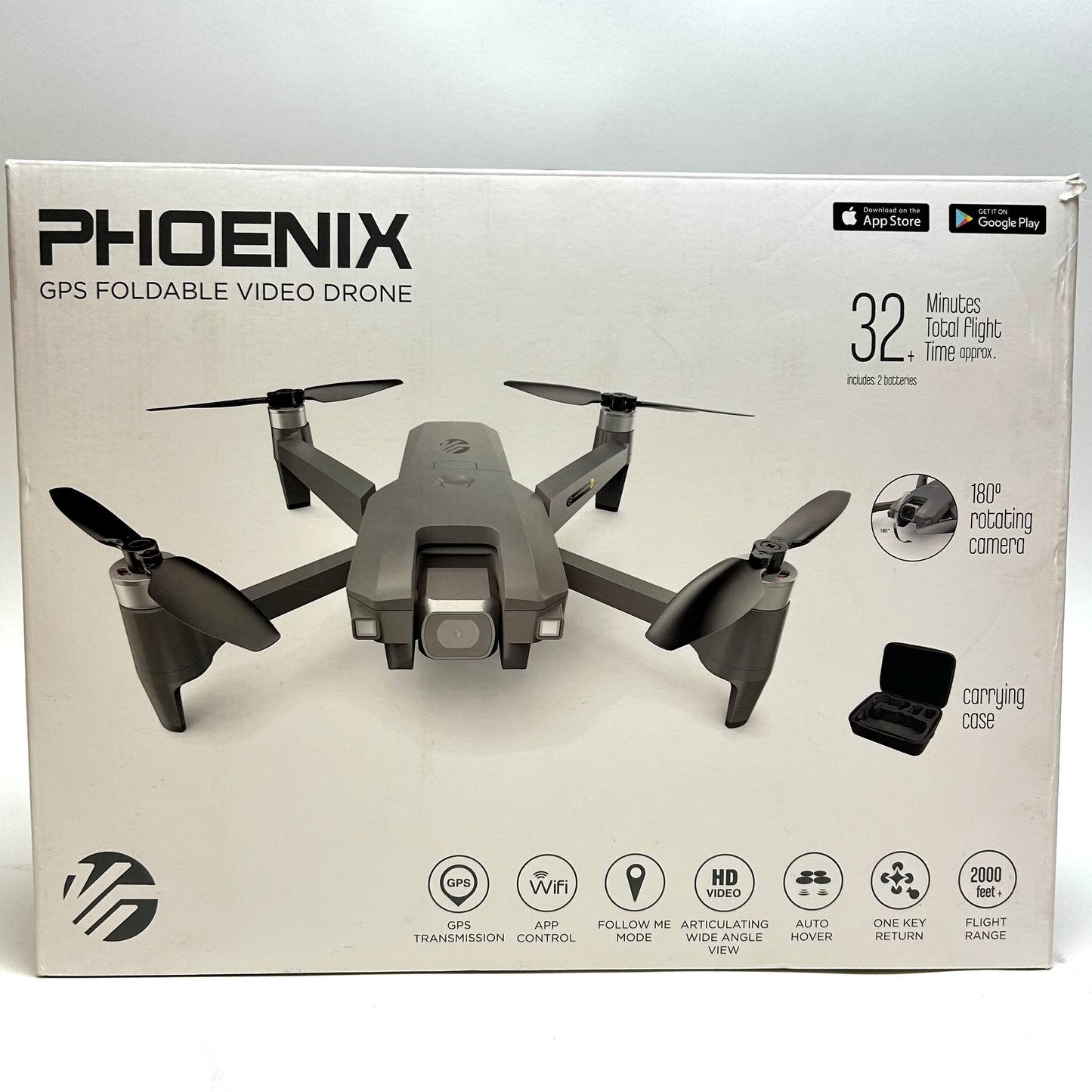 Vivitar Phoenix GPS Foldable Video Drone DRC-LSX10 HD Drone