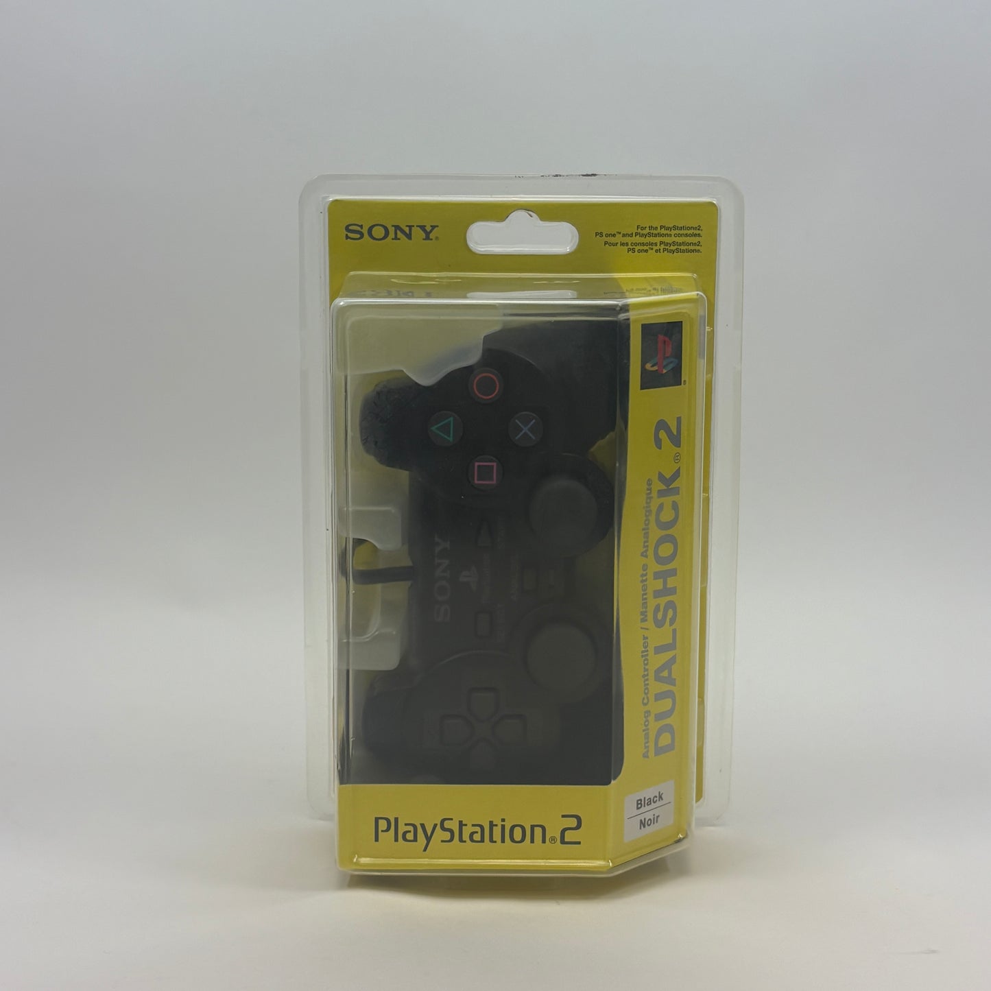New Sony PlayStation 2 PS2 DualShock 2 Wired Controller Black SCPH-10010