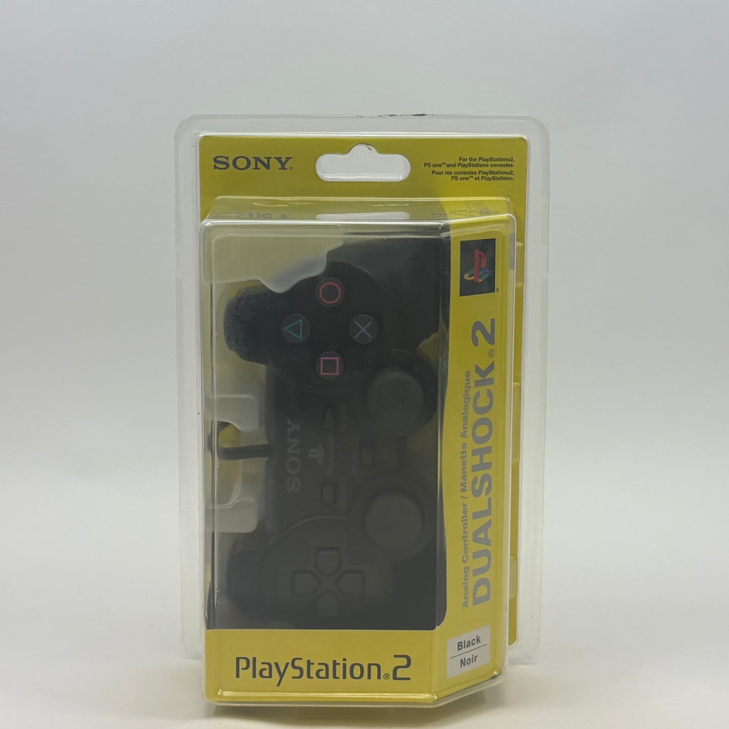 New Sony PlayStation 2 PS2 DualShock 2 Wired Controller Black SCPH-10010