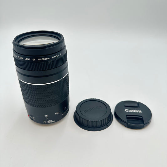 Canon EF Telephoto Zoom Lens 75-300mm f/4-5.6 III