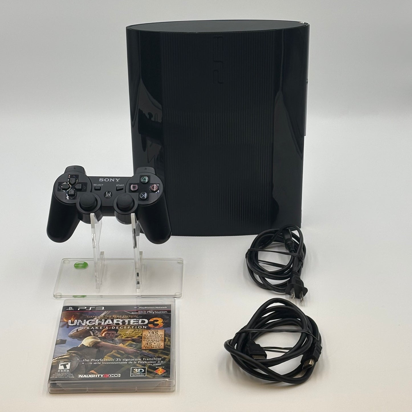 Sony PlayStation 3 Slim PS3 256MB Black Console Gaming System CECH-4001B