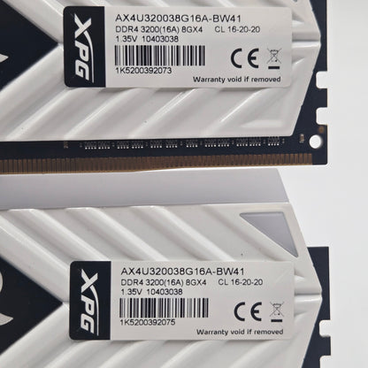 ADATA XPG 16GB (2x8GB) RAM DDR4 3200MHz AX4U320038G16A-BW41